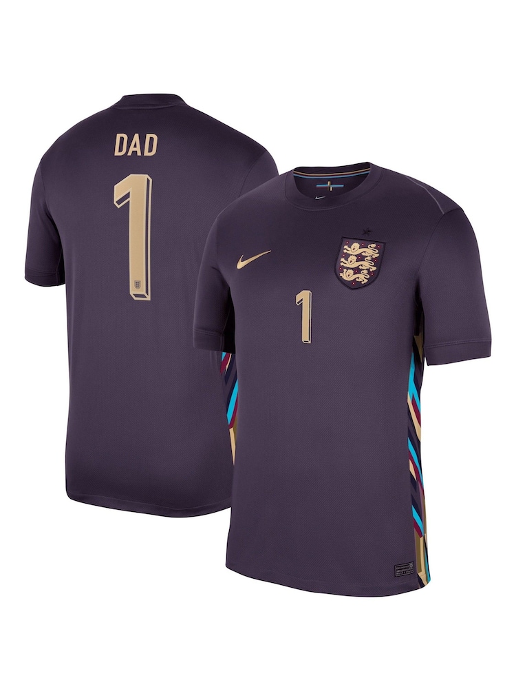 Nike Away DAD - 1 England Stadium Shirt 2024 - Image 1 of 3