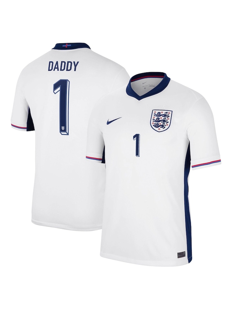 Nike Home DADDY - 1 England Stadium Shirt 2024 - Image 1 of 3