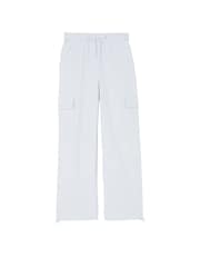 Victoria's Secret PINK Hydrangea Blue Fleece Cargo Trousers - Image 3 of 3