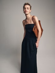 The Set Black/Black/Taupe Brown/White 4 Pack Bandeau Tops - Image 5 of 12