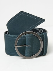 FatFace Blue Soft Wide Waist Belt - Image 1 of 2