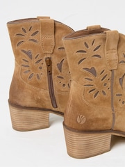FatFace Shay Brown Western Boots - Image 3 of 3