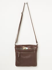 FatFace Allie Brown Crossbody Bag - Image 2 of 4