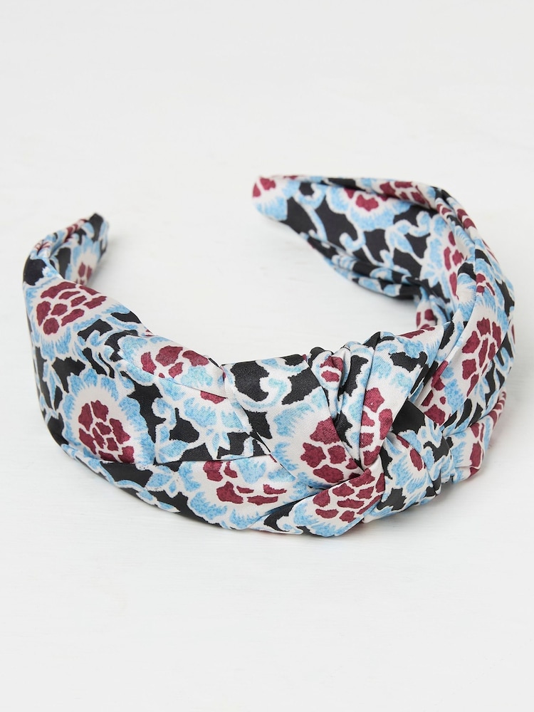 FatFace Black Wild Floral Headband - Image 1 of 2