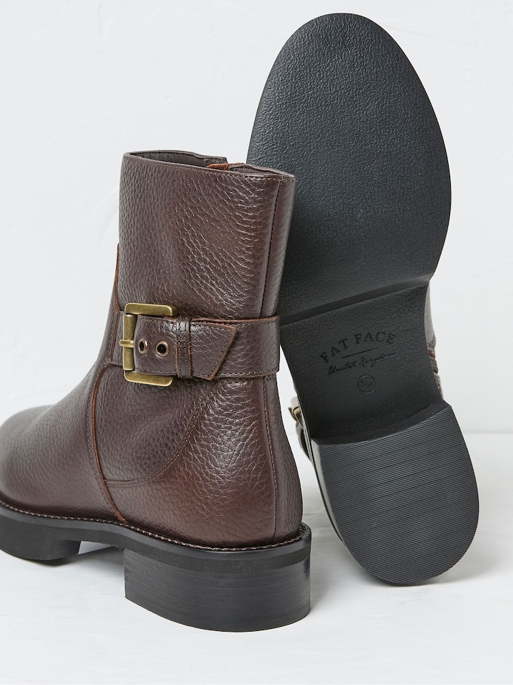 FatFace Brown Scout Chunky Boots - Image 2 of 3