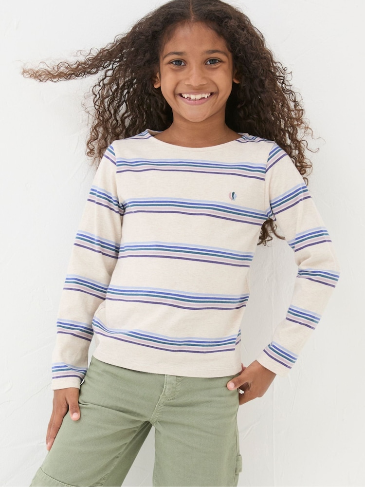 FatFace Blue 3 Pack Mixed T-Shirts - Image 2 of 4