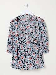 FatFace Elody Black Wild Floral Blouse - Image 5 of 5
