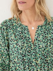 FatFace Joanna Green Floral Marks Dress - Image 5 of 6
