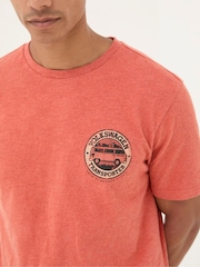 FatFace Orange VW Transporter T-Shirt - Image 4 of 6