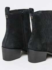 FatFace Drea Black Western Boots - Image 3 of 3