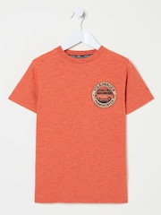 FatFace VW Orange Graphic T-Shirt - Image 5 of 6