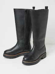 FatFace Emmy Black Riding Boots - Image 2 of 3