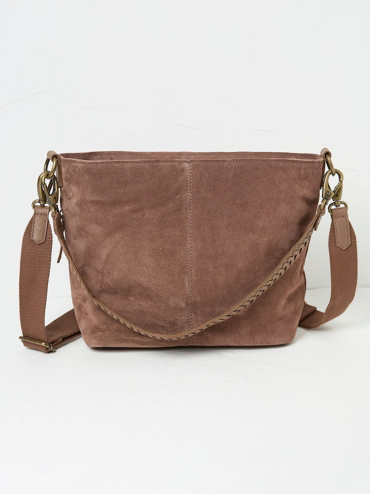 FatFace Valletta Brown Shoulder Bag - Image 1 of 4