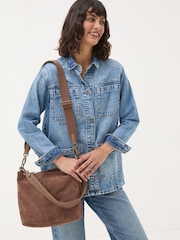 FatFace Valletta Brown Shoulder Bag - Image 3 of 4