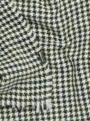 FatFace Green Houndstooth Scarf - Image 2 of 2