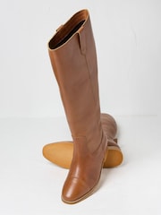 FatFace Victoria Brown Riding Boots - Image 2 of 3