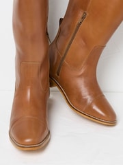 FatFace Victoria Brown Riding Boots - Image 3 of 3