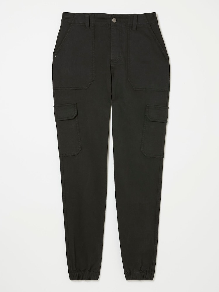 FatFace Hythe Black Cargo Trousers - Image 6 of 6 FatFace Hythe Black Cargo Trousers - Image 6 of 6