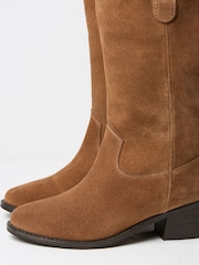 FatFace Sierra Brown Western Boots - Image 3 of 3