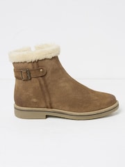 FatFace Maggie Brown Suede Boots - Image 1 of 3