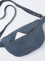 FatFace Blue Canvas Belt Bag - Image 3 of 3