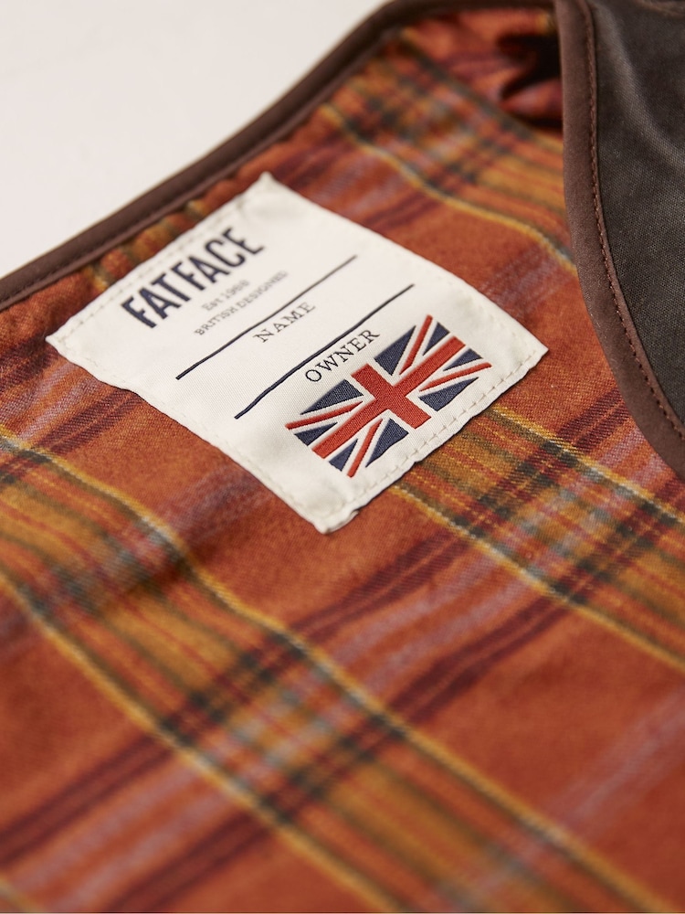 FatFace Brown Sussex Dog Coat - Image 3 of 5