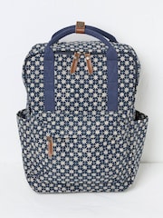 FatFace Blue Canvas Backpack - Image 1 of 2