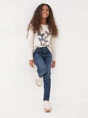 FatFace Dark Wash Denim Jeggings - Image 3 of 5