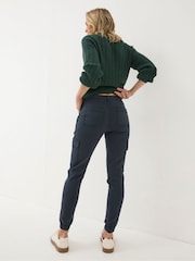 FatFace Hythe Blue Cargo Trousers - Image 3 of 5