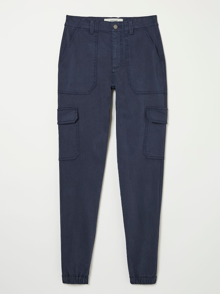FatFace Hythe Blue Cargo Trousers - Image 5 of 5