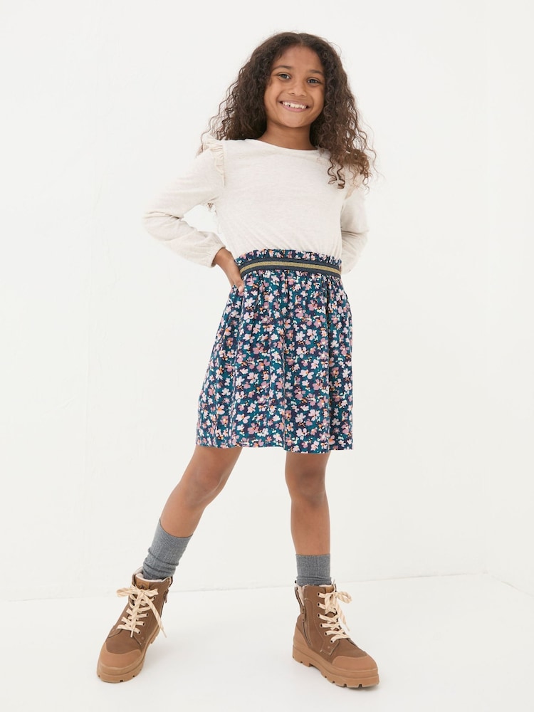 FatFace Martha Natural Floral Dress - Image 1 of 5