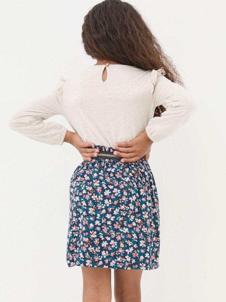 FatFace Martha Natural Floral Dress - Image 2 of 5