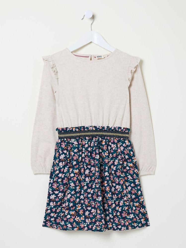FatFace Martha Natural Floral Dress - Image 5 of 5
