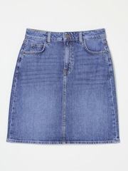 FatFace Hattie Blue Denim Skirt - Image 6 of 6