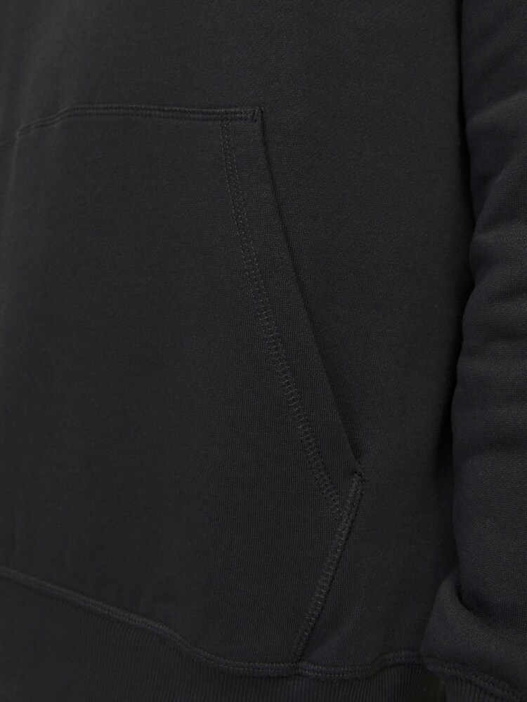 JACK & JONES Black Quarter Zip Sweatshirt - Image 7 of 7
