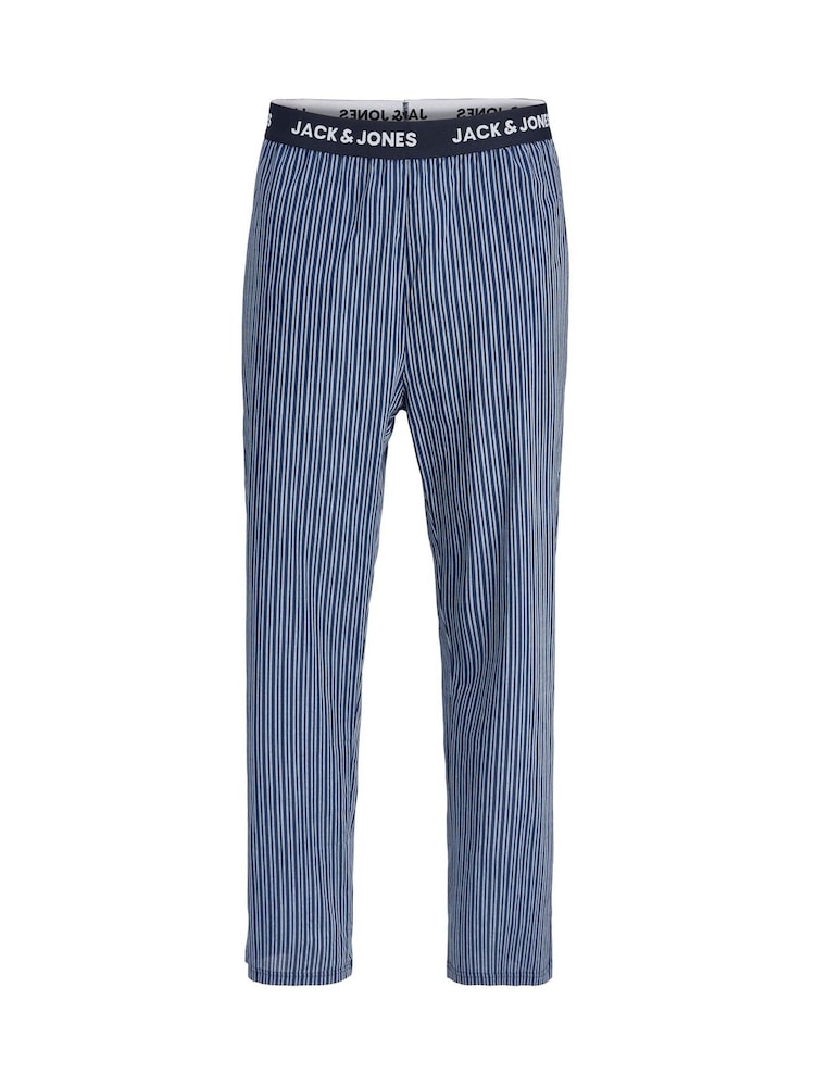 JACK & JONES White Short Sleeve 100% Cotton Pyjamas Set - Image 3 of 3