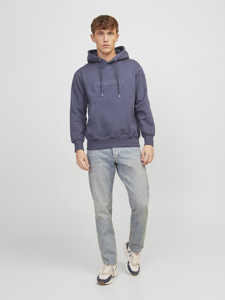 JACK & JONES Blue Regular Fit Hoodie - Image 2 of 5