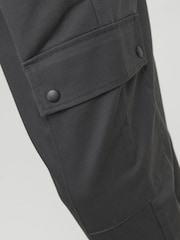 JACK & JONES Grey Wide Tapered Cargo Trousers - Image 5 of 5