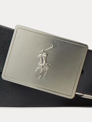 Polo Ralph Lauren Black Interchangeable Buckle Leather Belt Gift Set - Image 2 of 5