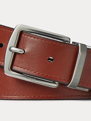 Polo Ralph Lauren Black Interchangeable Buckle Leather Belt Gift Set - Image 3 of 5