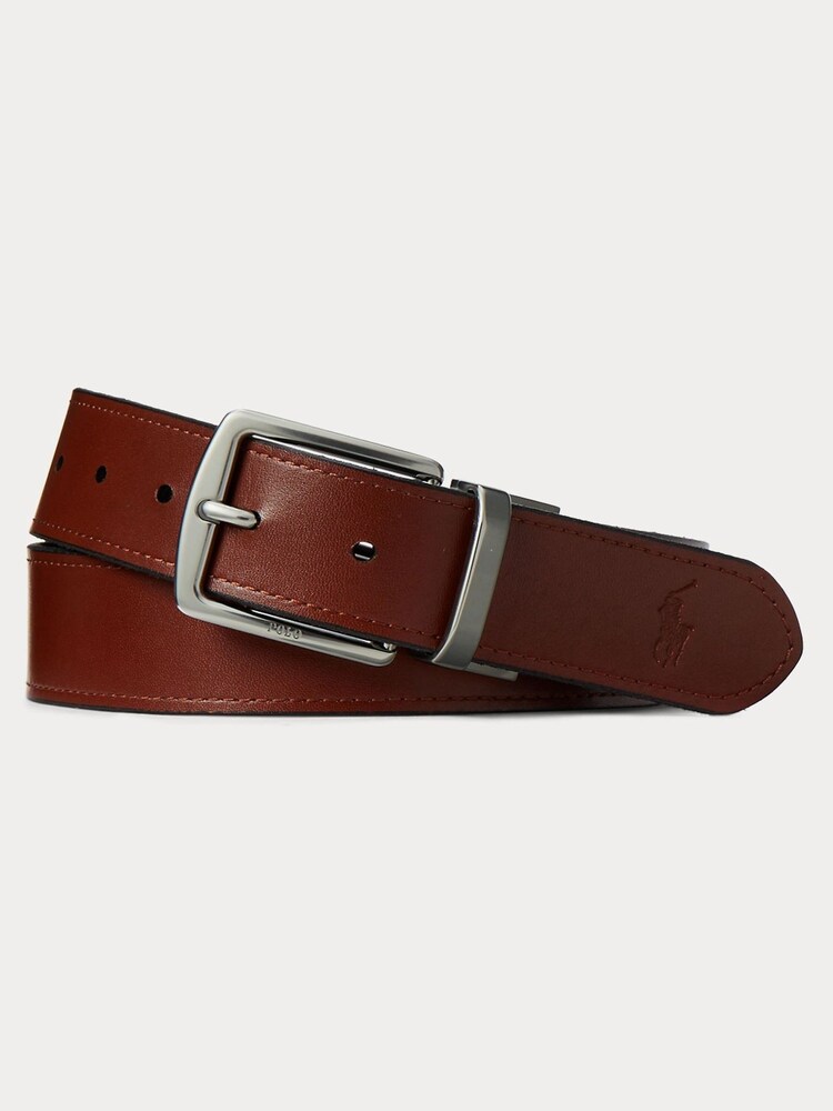 Polo Ralph Lauren Black Interchangeable Buckle Leather Belt Gift Set - Image 5 of 5