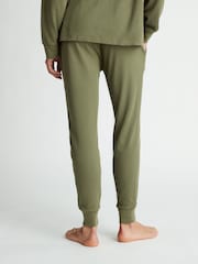 Waffle Knit Lounge Stretch Jersey Joggers - Image 2 of 4