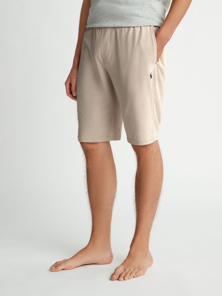 Polo Ralph Lauren Jersey 100% Cotton Lounge Shorts - Image 1 of 5 Polo Ralph Lauren Jersey 100% Cotton Lounge Shorts - Image 1 of 5