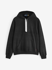 Polo Ralph Lauren Blue Brushed Fleece Hoodie - Image 5 of 5