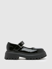 Schuh Lash Chunky Mary Jane Black Shoes - Image 1 of 4