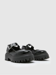Schuh Lash Chunky Mary Jane Black Shoes - Image 2 of 4