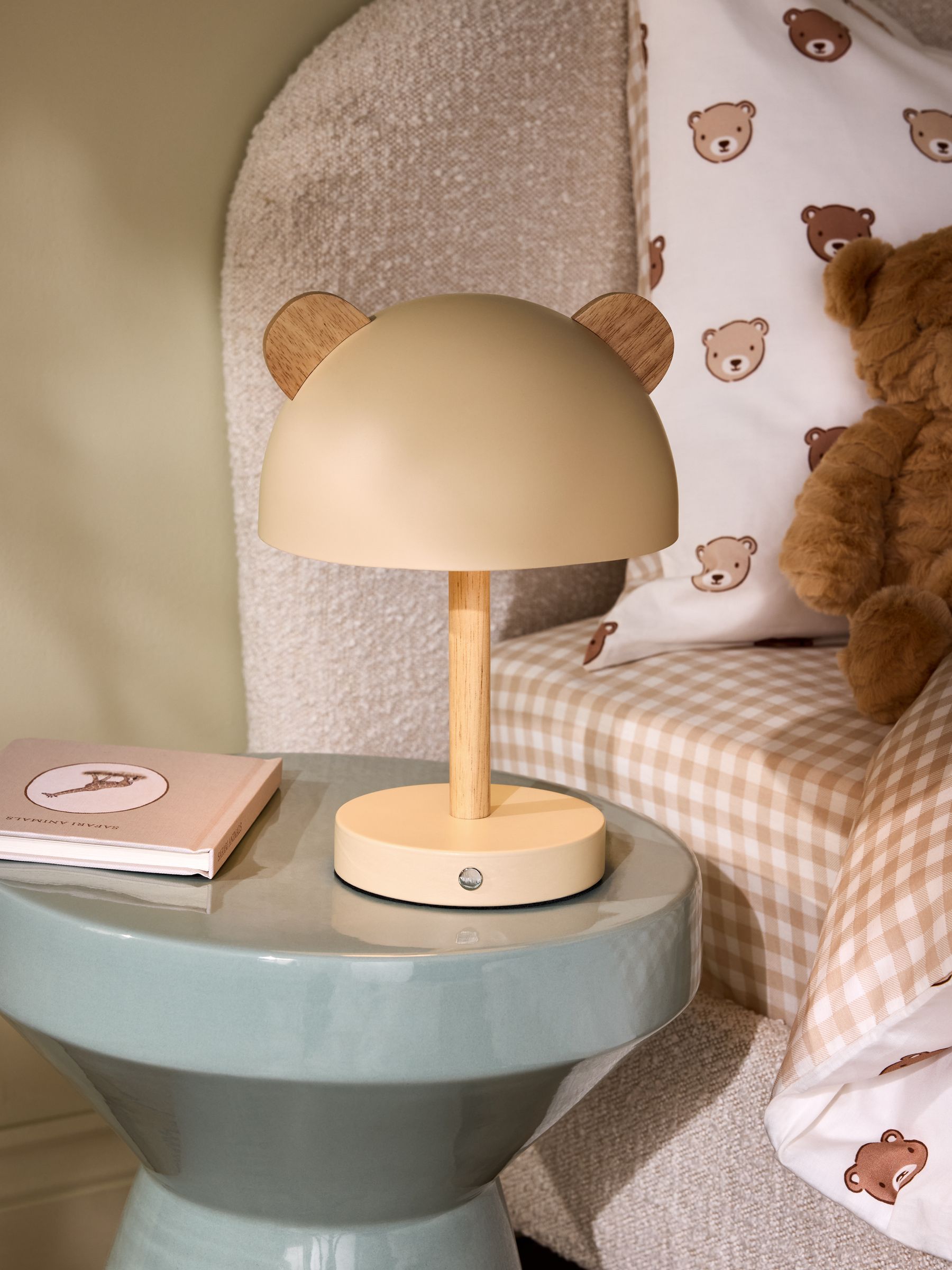 Jojo Maman Bébé Light Nude Bear Rechargable Table Night