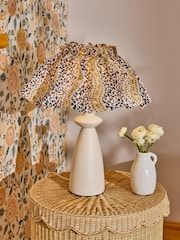 Cath Kidston White Muse Table Lamp - Image 1 of 5