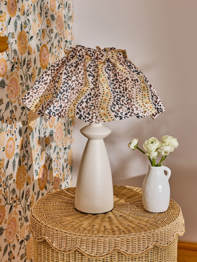 Cath Kidston White Muse Table Lamp - Image 2 of 5