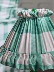 Cath Kidston Green Check Barley Twist Table Lamp - Image 3 of 6